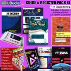 Guide Books of Sindh Board XI (Pre Engineering) - Set of 6 with 6 Registers