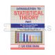 Introduction To Statistical Theory Part 1 