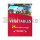 25 Flash Cards - Vegetables 