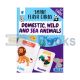 Smart Flash Cards - Domestic, Wild & Sea Animals