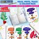 Pack of 4in1 Activity Books (Read, Trace, Write & Colour) - Set of 5 Books